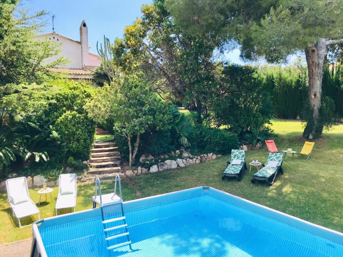 Casa Mediterranea Con Gran Jardin Y Piscina A 500 M De La Playa Рода-де-Бара Экстерьер фото