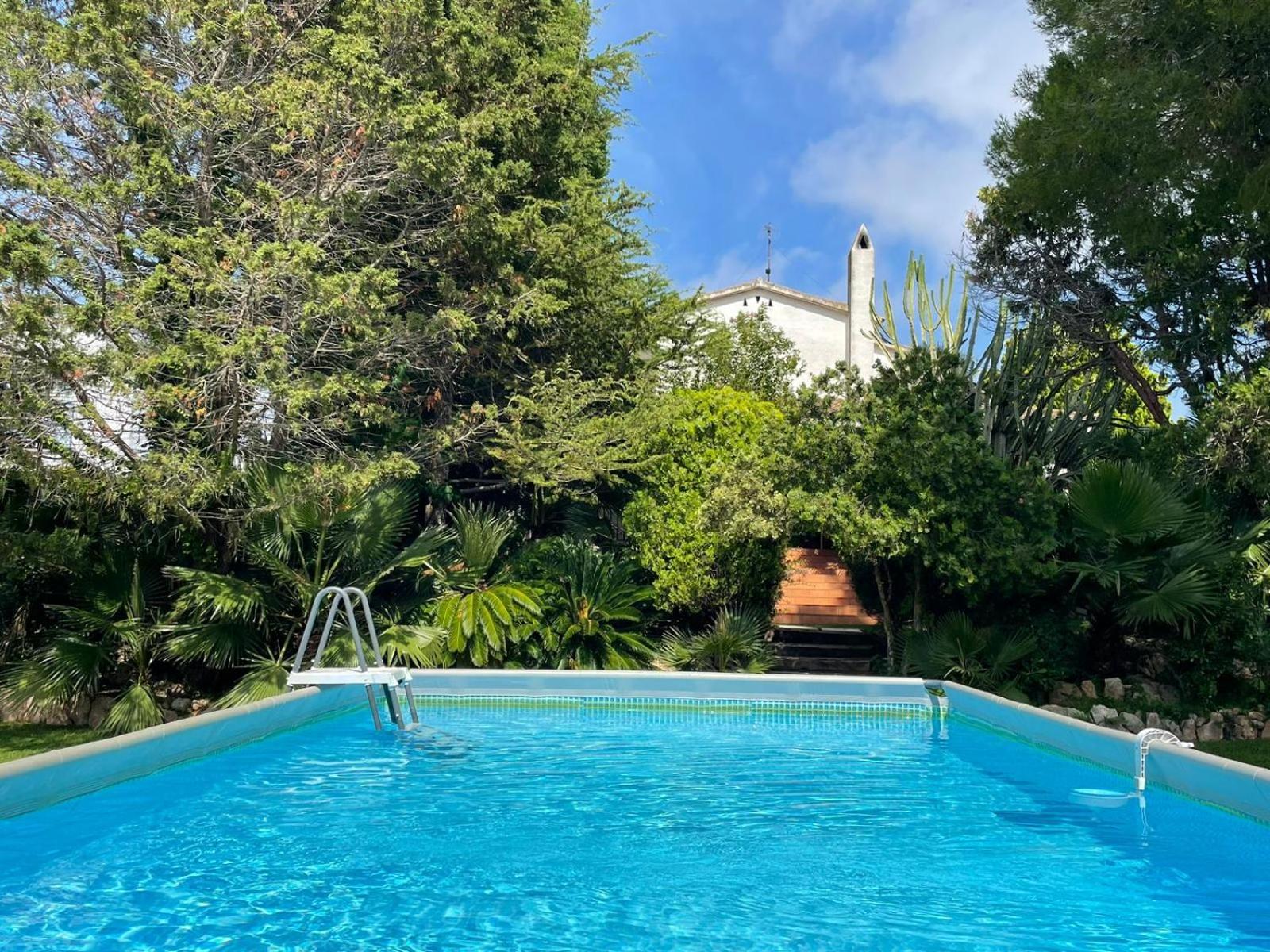 Casa Mediterranea Con Gran Jardin Y Piscina A 500 M De La Playa Рода-де-Бара Экстерьер фото