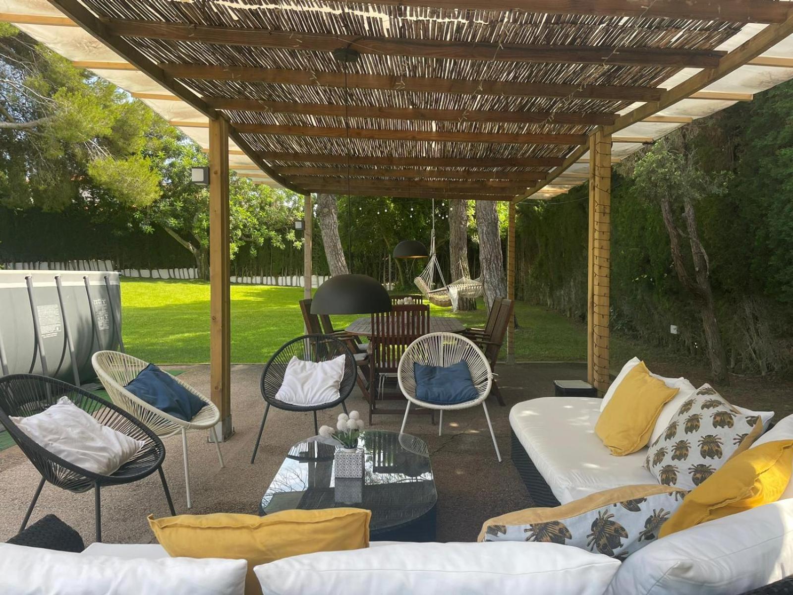 Casa Mediterranea Con Gran Jardin Y Piscina A 500 M De La Playa Рода-де-Бара Экстерьер фото