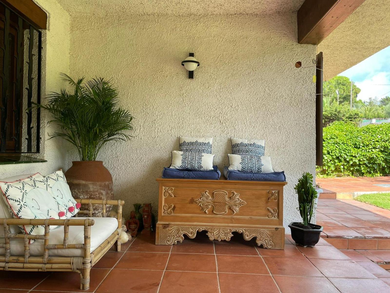 Casa Mediterranea Con Gran Jardin Y Piscina A 500 M De La Playa Рода-де-Бара Экстерьер фото
